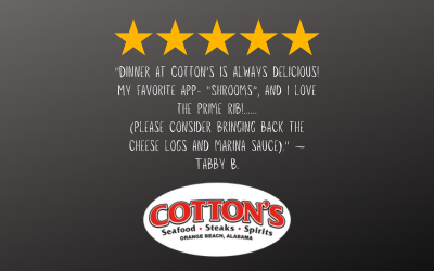 Why Diners Love Cotton’s Restaurant in Orange Beach