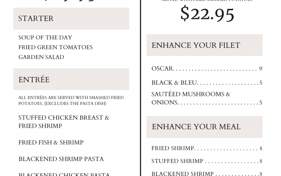 Orange Beach early bird specials