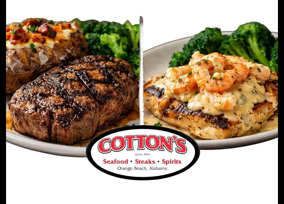 Experience the Best of Orange Beach Dining at Cotton’s